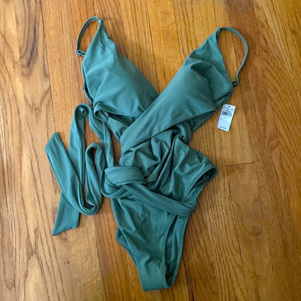 New w/tags Arie, one piece, wrap swimsuit.
